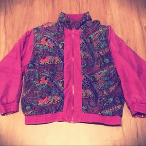Vintage 80’s windbreaker jacket